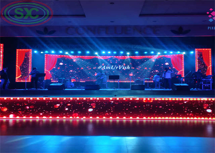 المسرح المنزلي 4k LED جدار الفيديو P3 P4 الزفاف شاشة LED عرض داخلي LED