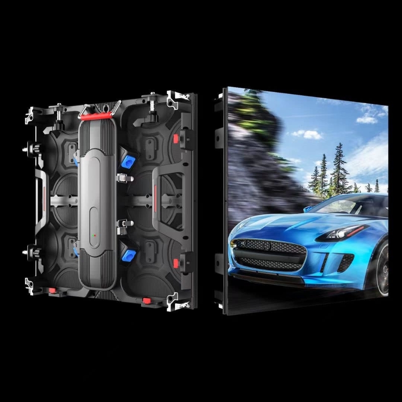 اللون الكامل P2.6 P2.9 P3.91 P4.81 التوصيل السلس تأجير شاشة عرض LED سينما HD 4K تأجير LED جدار فيديو