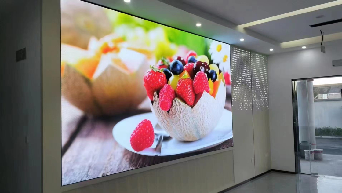 P2 عرض LED داخلي ملون كامل 512x512mm لوحة الألومنيوم المصبوبة بالشاشة عالية الدقة