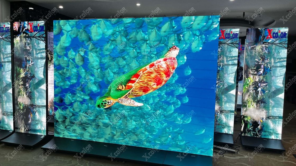 900 واط/م2-600 واط/م2 استهلاك الطاقة RGB LED Display 5mm Pixel Pitch لون RGB نابض بالحياة للعرض
