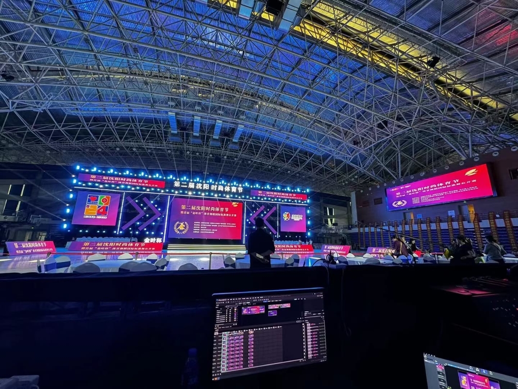 كامل اللون داخل المرحلة LED الصب الصبغ الألومنيوم شاشة الحديد مجلس الوزراء شاشة LED مع 3 سنوات ضمان