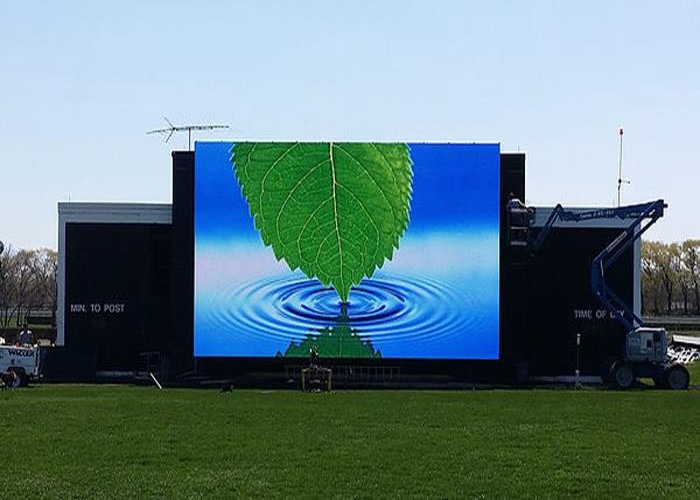 استئجار شاشة LED الإعلانية شاشة خارجية مقاومة للماء شاشة ملونة كاملة استخدام الفيديو