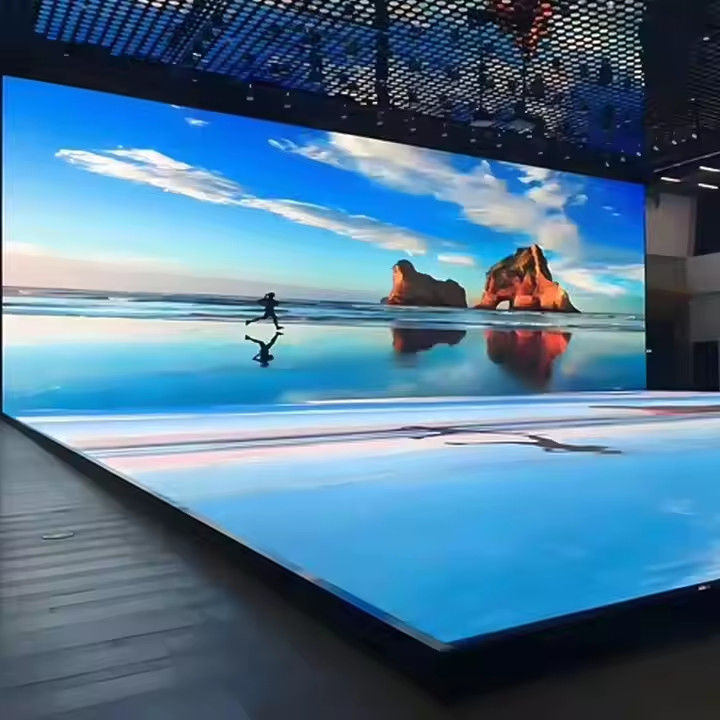 P2.5 فيديو داخلي ملون بالكامل LED HD أرضية الرقص مع ضمان 3 سنوات