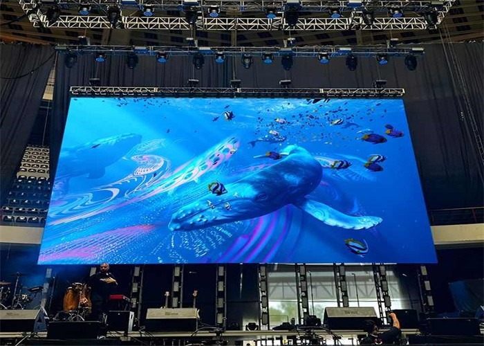 شاشة استئجار كبيرة P1.667 عرض LED HD RGB داخلي، صندوق الألومنيوم 400x300mm