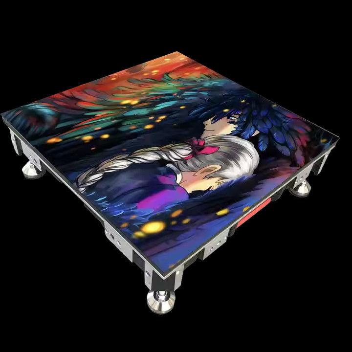 شاشة سطح الرقص 500x1000mm LED 4.81mm Pixel زاوية مشاهدة 160°