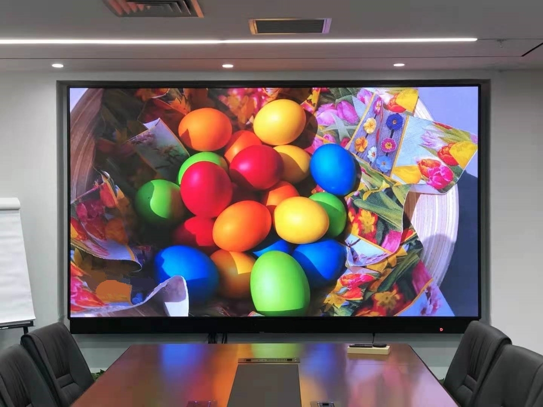 شاشة عرض LED داخلية RGB مقاس 320*160 مم، حجم الوحدة Nationstar SMD 2121، مناسبة لشاشات العرض الداخلية في المتاجر