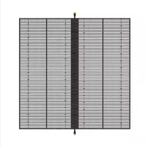 G3.91-7.82 الحائط الفيديو الشفاف باللون الكامل الخفيف للغاية SMD2525 IP54 عمر طويل