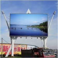 R 625-630nm لوحات الإعلانات LED مع القدرة على اللون الكامل ومتوسط استهلاك الطاقة من 860w / m2