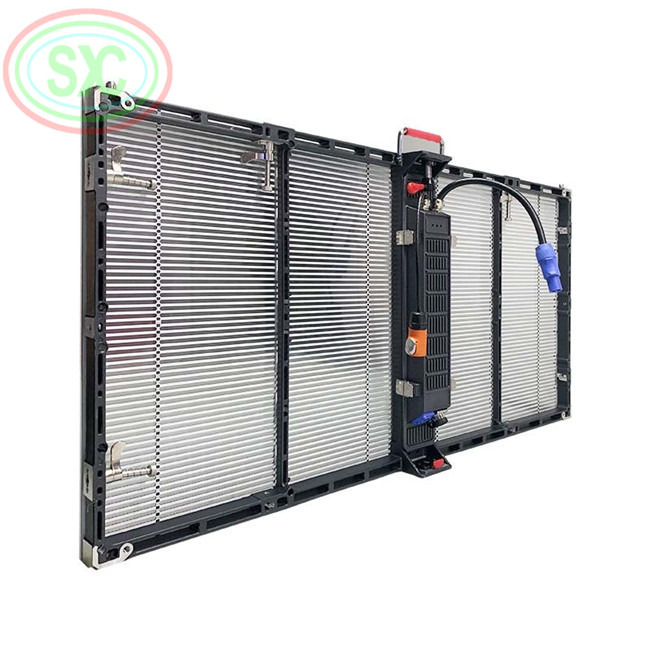 جدار فيديو LED شفاف قابل للتخصيص مع نوع SMD2121 Led ووزن وحدة 0.2KG / PC
