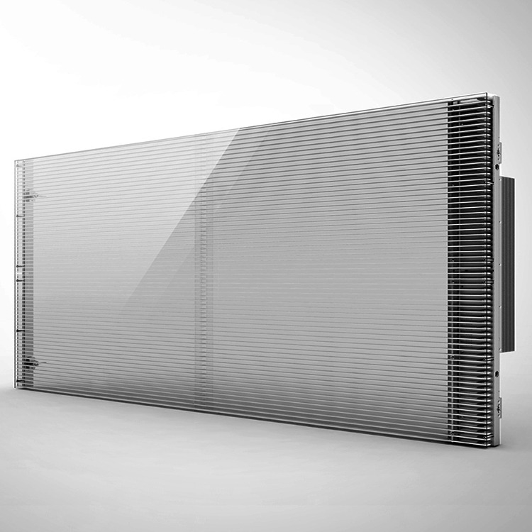 خفيفة الوزن G3.91-7.82 شاشة LED شفافة مع وزن مجلس الوزراء من 6.2 كجم ومتوسط لا فشل 1000 ساعة مثالية
