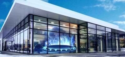 شاشة LED شفافة مضادة للماء IP43 SMD2121 لاحتياجات شراء B2B