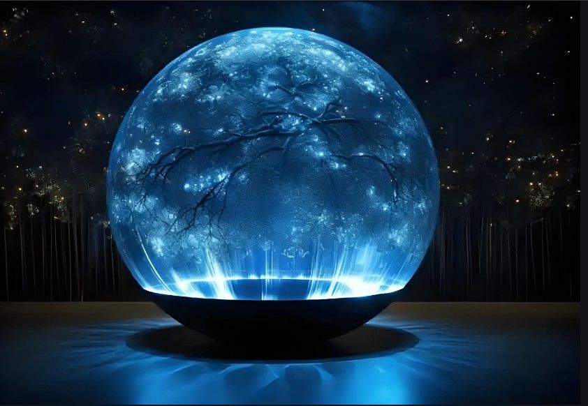 مضاد للماء IP43 الشاشة الكروية LED التثبيت السهل و DC5V الجهد