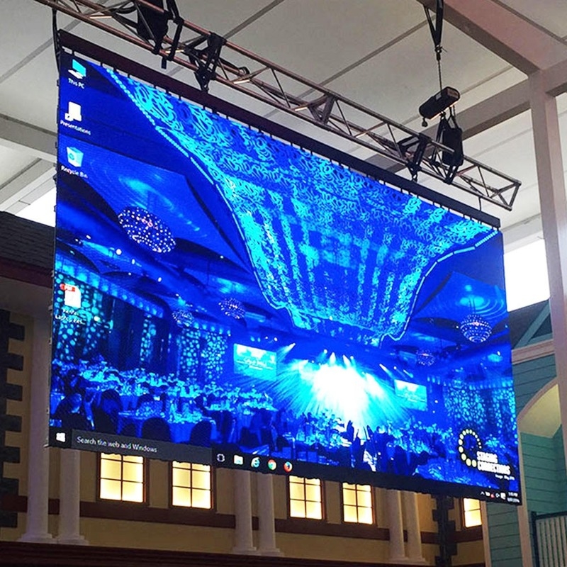 شاشات LED تسويقية بحجم شاشة قابل للتخصيص مع عمر افتراضي 100000 ساعة وشكل LED 2mm Smd2727/2525/1921