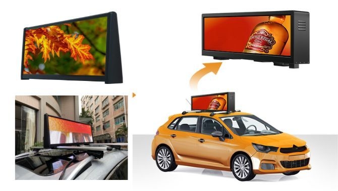 شاشة LED للسيارات مع فولت 5 فولت متواصل