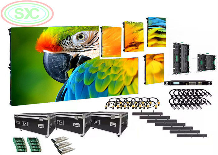 P3.91mm 500x500mm المسرح خلفية الفيديو لوحات LED الكنيسة LED الشاشة