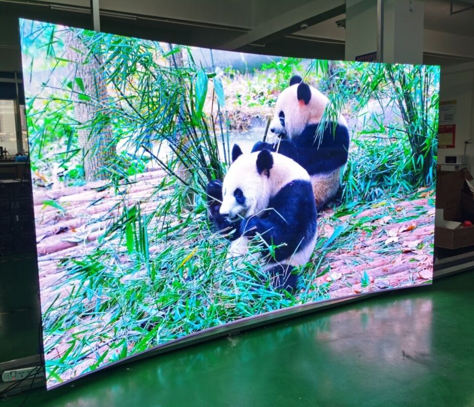 شاشة LED ملونة كاملة p3.91 داخلية تتميز بمصابيح LED Nationstar SMD 1921 عالية الدقة وخزانة ألمنيوم متينة مصبوبة بالقالب