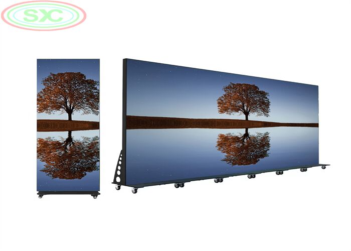 شاشة LED RGB داخلية مع التحكم عن بعد 4G WIFI والإطار الرقيق الذي يوفر تركيبًا مرنًا وتأثيرًا بصريًا كبيرًا
