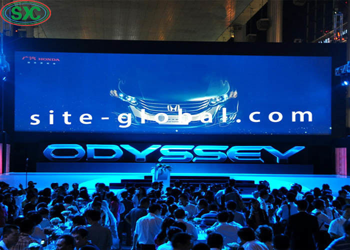 شاشة LED خفيفة الوزن P3.91 داخلية HD كاملة الألوان الإعلانات شاشة عرض مدعوم من المسرح