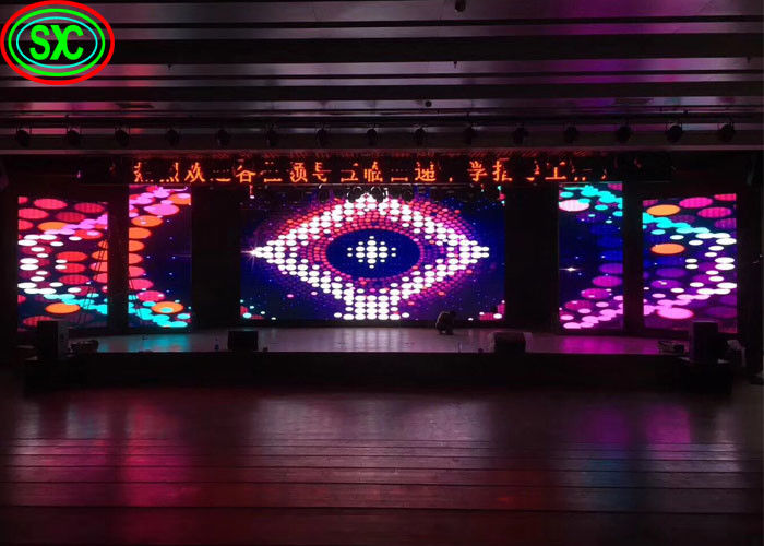 P3.91 عالية الجودة في الهواء الطلق 500x500mm استئجار المسرح HD LED Display في الداخل عرض LED ملون بالكامل