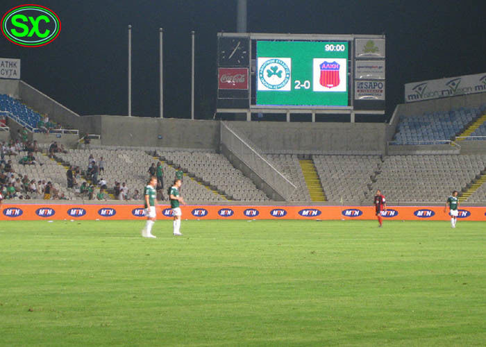 P10 توقيت الإعلان في الهواء الطلق وسجل التهديف لكرة القدم أدى يعرض