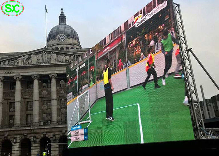 8MM بكسل في الهواء الطلق بقيادة المرحلة الخلفية الستار شاشات للماء Epistar رقاقة