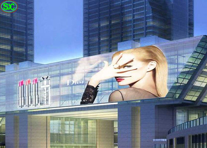 P12 مرنة منحني أدى شاشة شفافة شاشة مع الشفافية 90٪