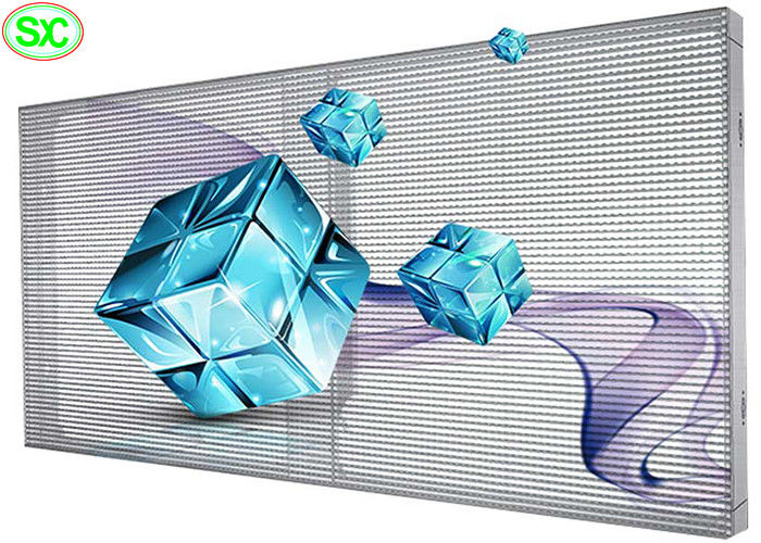 لوحة LED شفافة عالية الوضوح ، إشارة ملونة كاملة SMD2121