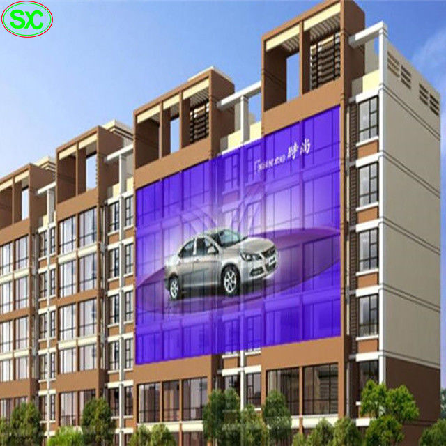 الإعلان IP65 P6 مرنة بقيادة الستار شاشة المرحلة الألومنيوم بقيادة شبكة الستار الشاشة