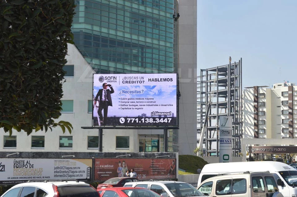 P10 في الهواء الطلق Full Color LED Rental Screen SMD2121 مصابيح LED مستويات المقياس الرمادي 16 بت