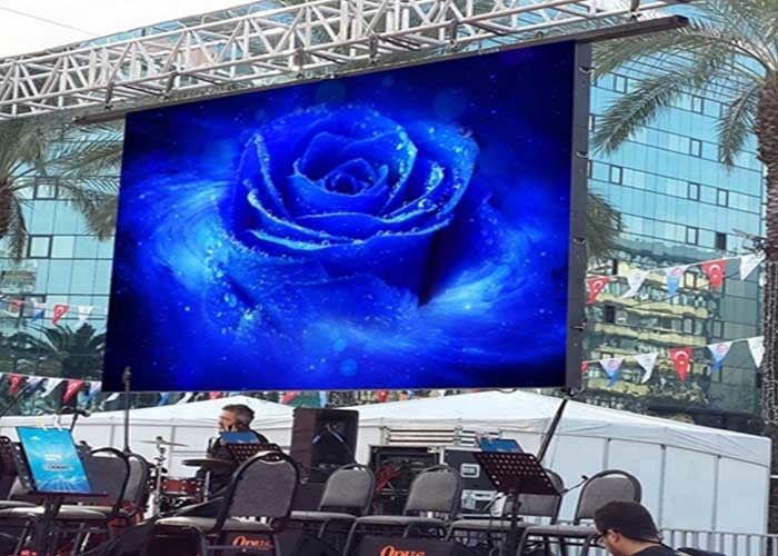 زاوية عرض واسعة لون كامل التثبيت السريع للاستئجار LED العرض SMD P391