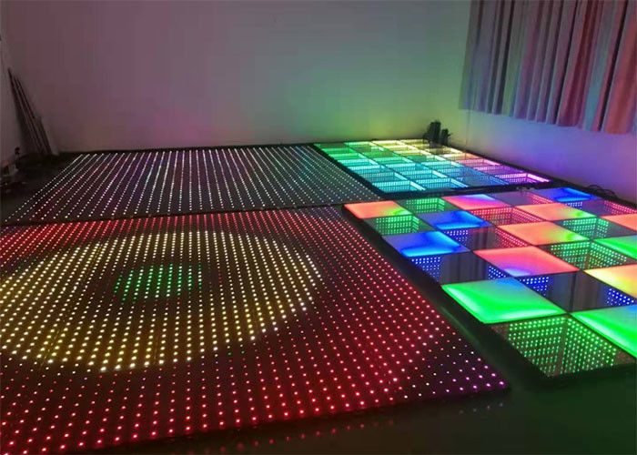 الصين SMD3535 الصوت النشط دي جي مدعوم ديسكو أرضية الرقص الدافئة الألوان البيضاء
