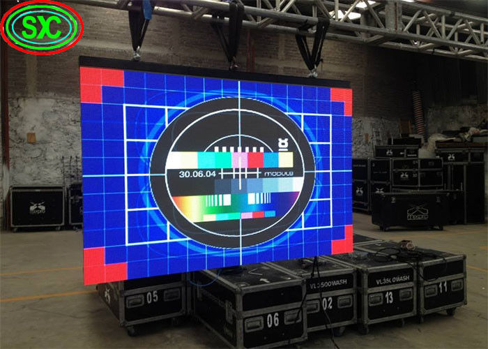 حاوية استئجار الألومنيوم المصبوب بالموت في الداخل 250X250mm شاشة LED جدار الفيديو P2 P3 P3.91 P4.81
