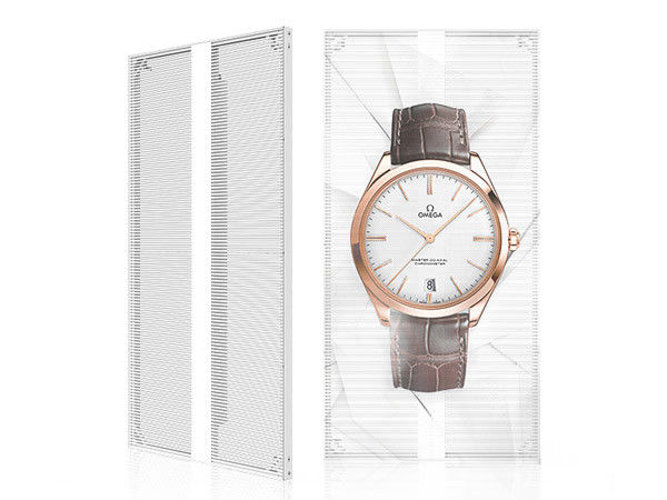 P3.91-7.82 شاشة LED شفافة 5000cd/m2 لون كامل