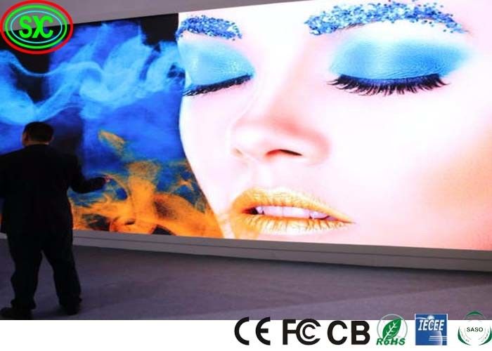 الصب الصمامي الألومنيوم IP34 P3.91 SMD2121 المسرحية أشعة مدعومة الشاشات أشعة مدعومة للمسرح