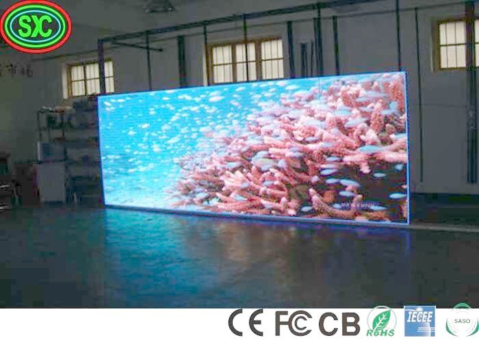 0.3mm Pixel IP67 P3.91 المسرح الإيجار LED Display 500 * 500MM المسرح LED الشاشة كامل اللون LED العرض