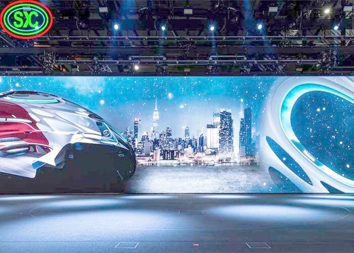 SMD2121 P4 داخلية HD الفيديو مدعومة وحدة الشاشة، الصب الصب الصفيحة الألومنيوم حالة مدعومة العرض