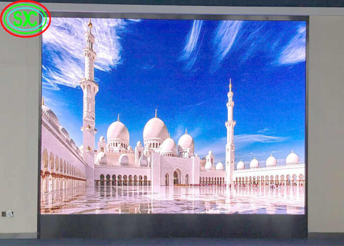 SMD P3.91 P4.81 في الداخل LED Video Wall خلفية 500*1000mm الخزانات المسرحية LED screen