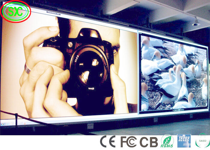 IECEE 1300cd/m2 استئجار المسرح LED خلفية P3.91 SMD2121 شاشة عرض LED كامل اللون
