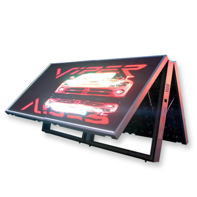 شاشة LED ذات الجانبين المزدوجة P6 6mm Pixel IP65 مقاومة للماء