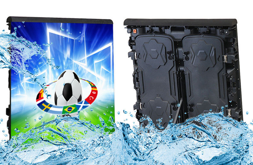 شاشة LED للملاعب المهنية مع دقة بكسل 10000 بكسل / متر مربع والإضاءة ≥6500cd / m2