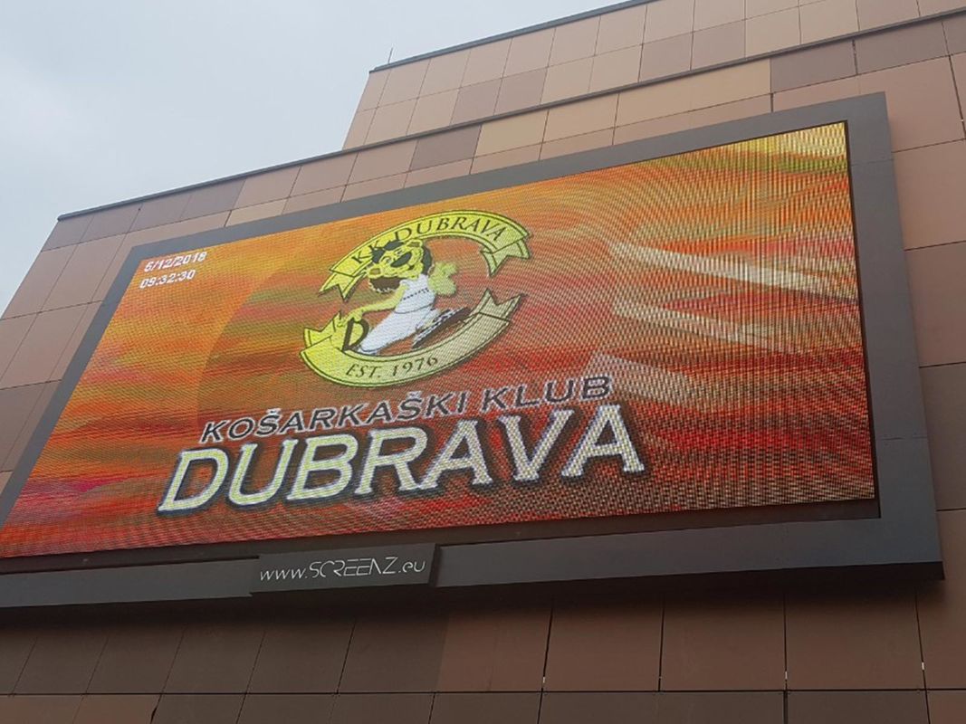p10 DIP full color outdoor led display لجميع أنواع الاستادات والطرق والمباني