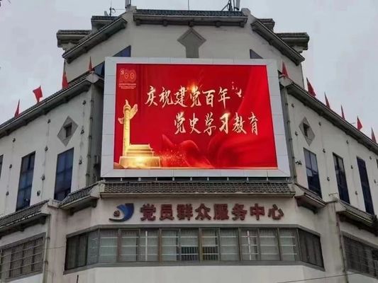 التركيب الثابت في الهواء الطلق SMD LED Display P10 الإعلان LED Screen LED الجدار