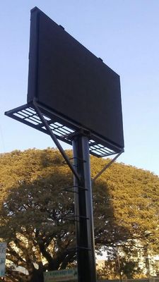 سعر جيد شنت العمود P10 HD الفيديو جدار الفيديو 960X960MM خزانة الحديد شاشة LED الخارجية الانترنت
