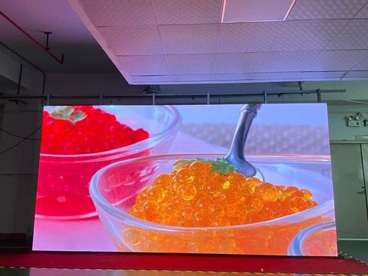 سعر جيد شاشة LED داخلية ثابتة P3 576x576mm شاشة كبيرة لمطار Studio Store الانترنت