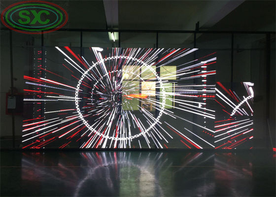 0.2KG / PC وحدة عرض LED شفافة مع SMD2121 الحل النهائي للإعلانات