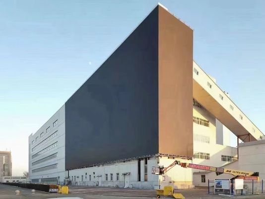 4K HD ثابت خارجي P10 شاشة LED 960X960MM خزانة 8000nit سطوع عالي