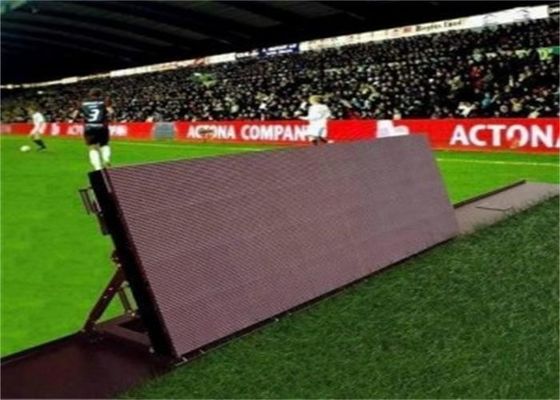 سعر جيد شاشة LED الخارجية لملعب كرة القدم P8 ، شاشة LED للمحيط الرياضي الانترنت