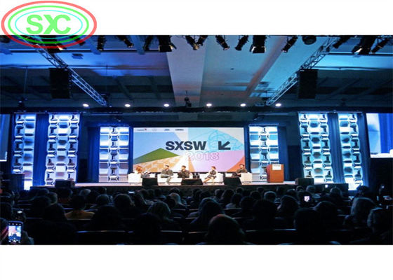 سعر جيد شاشة LED مستأجرة داخلية ملونة كاملة بزاوية مشاهدة 140 درجة ومعدل تحديث فوق 1920 هرتز للحصول على صور سلسة الانترنت
