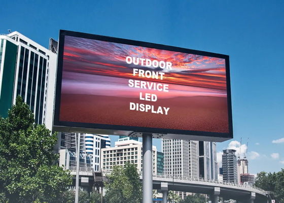 سعر جيد P10 في الهواء الطلق مضاد للماء باللون الكامل LED Billboard 10mm Pitch 5000cd/M2 Brightness عالية الانترنت