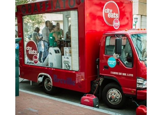 HD P3 الإعلان في الهواء الطلق شاحنة متنقلة أدى العرض لوحة رقمية مضادة للماء